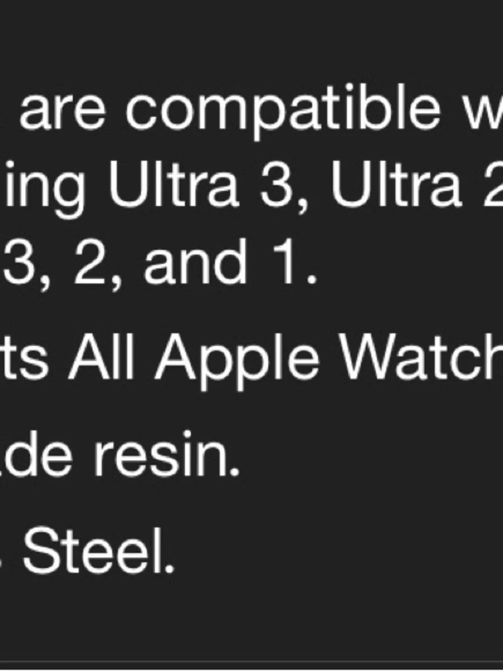 POSH TECH Bands for Apple Watch